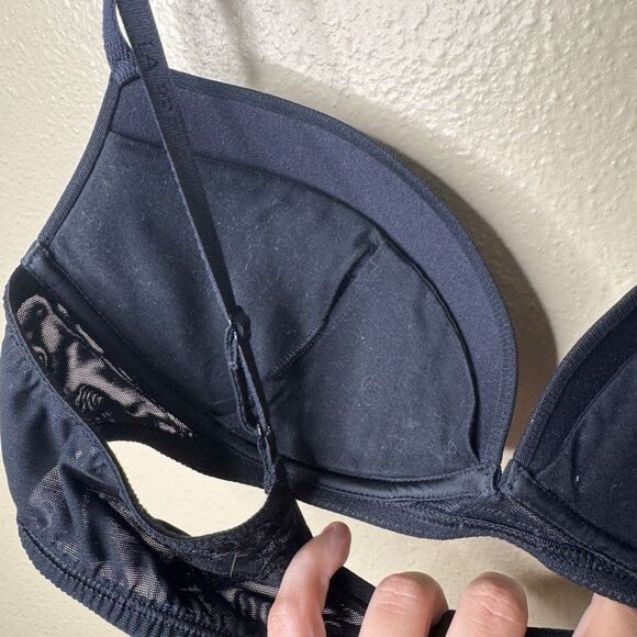 La Perla Bra Women's 36C Black Push Up - Picture 11 of 12